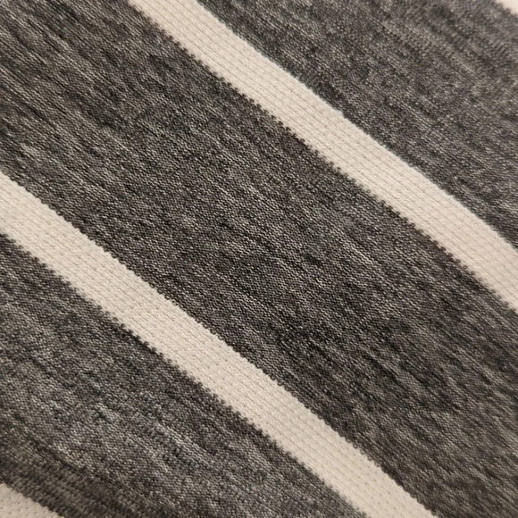 Nike Woman's Dri - Fit Golf Short Sleeve T Shirt Polo Heather Grey Striped Small - Picture 8 of 8